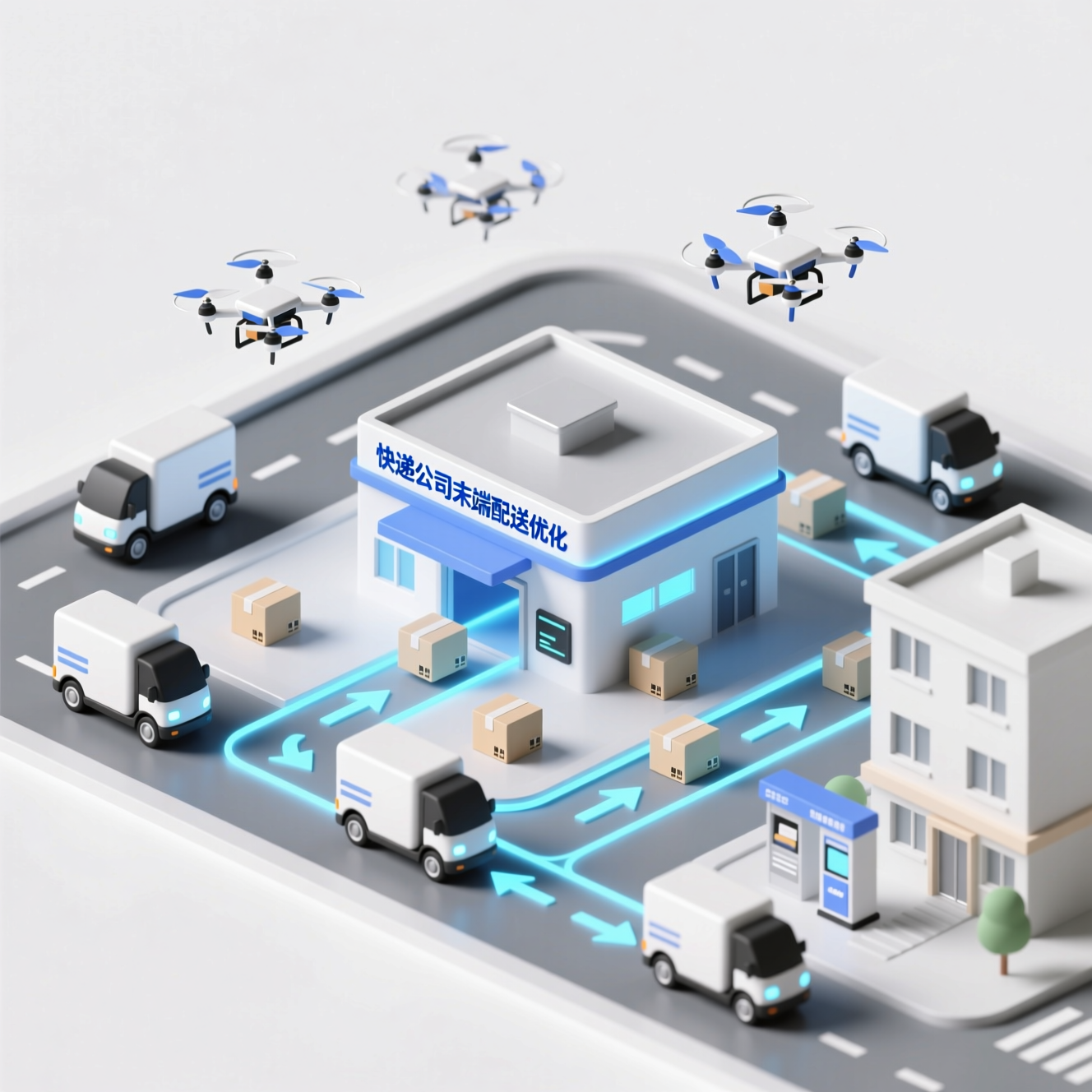 快递公司末端配送优化