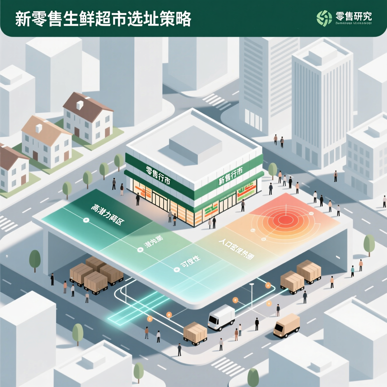 新零售生鲜超市选址策略