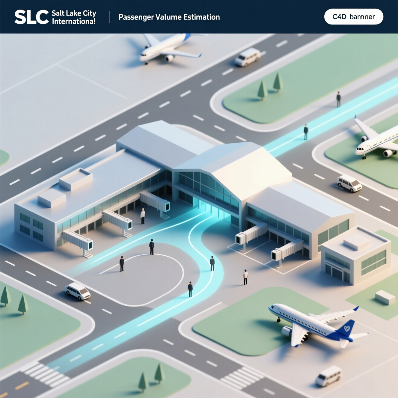 SLC Airport Passenger Volume Estimation